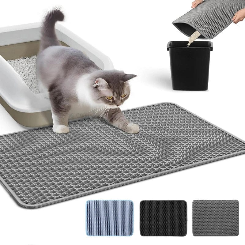 Tapis de Litière Douce  – Propreté et Confort pour Votre Chat et Votre Maison